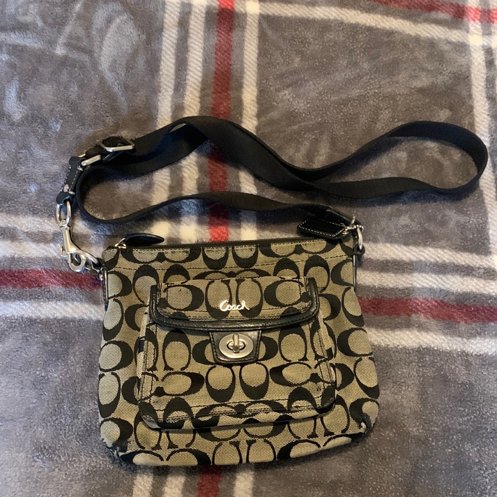 Black coach Crossbody bag!
